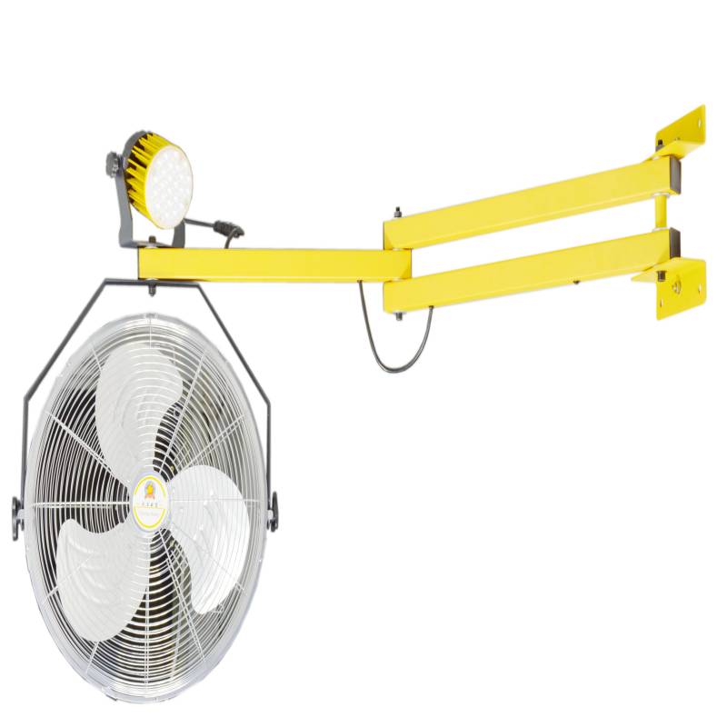 LED Loading Dock Light With Fan